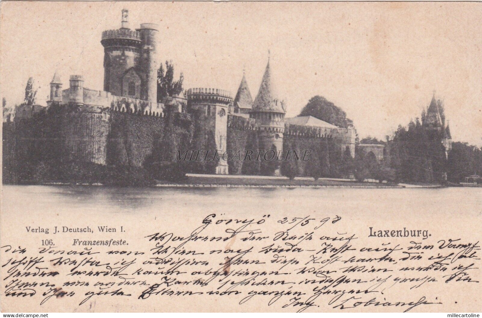 AUSTRIA - Laxenburg - Franzensfeste - 1898 - Autres & Non Classés