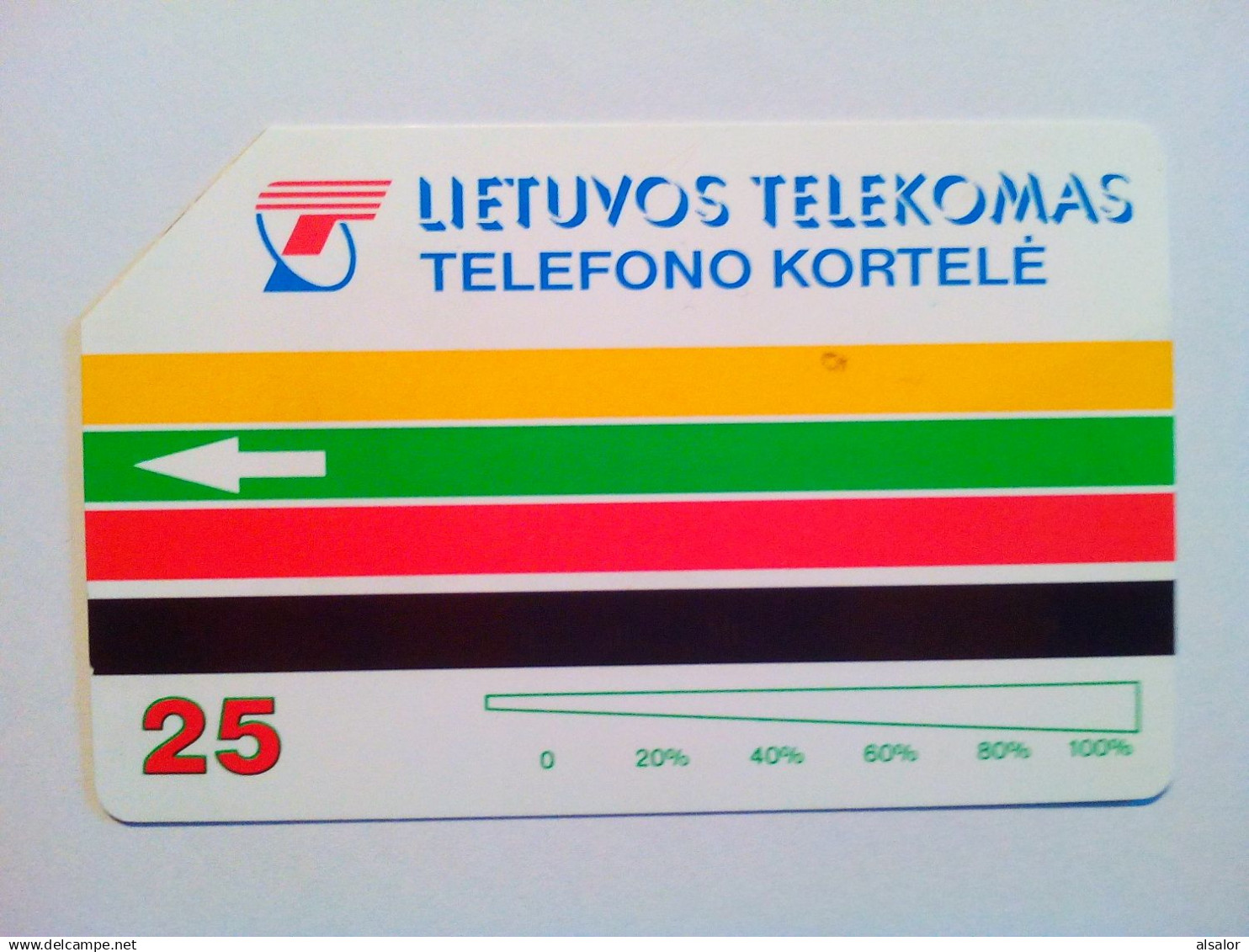 Télécarte De  Lituanie / Phonecard From Lithuania - Lithuania