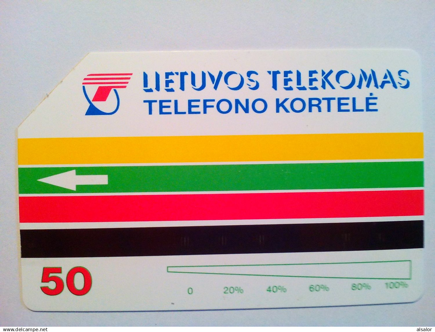 Télécarte De  Lituanie / Phonecard From Lithuania - Lithuania