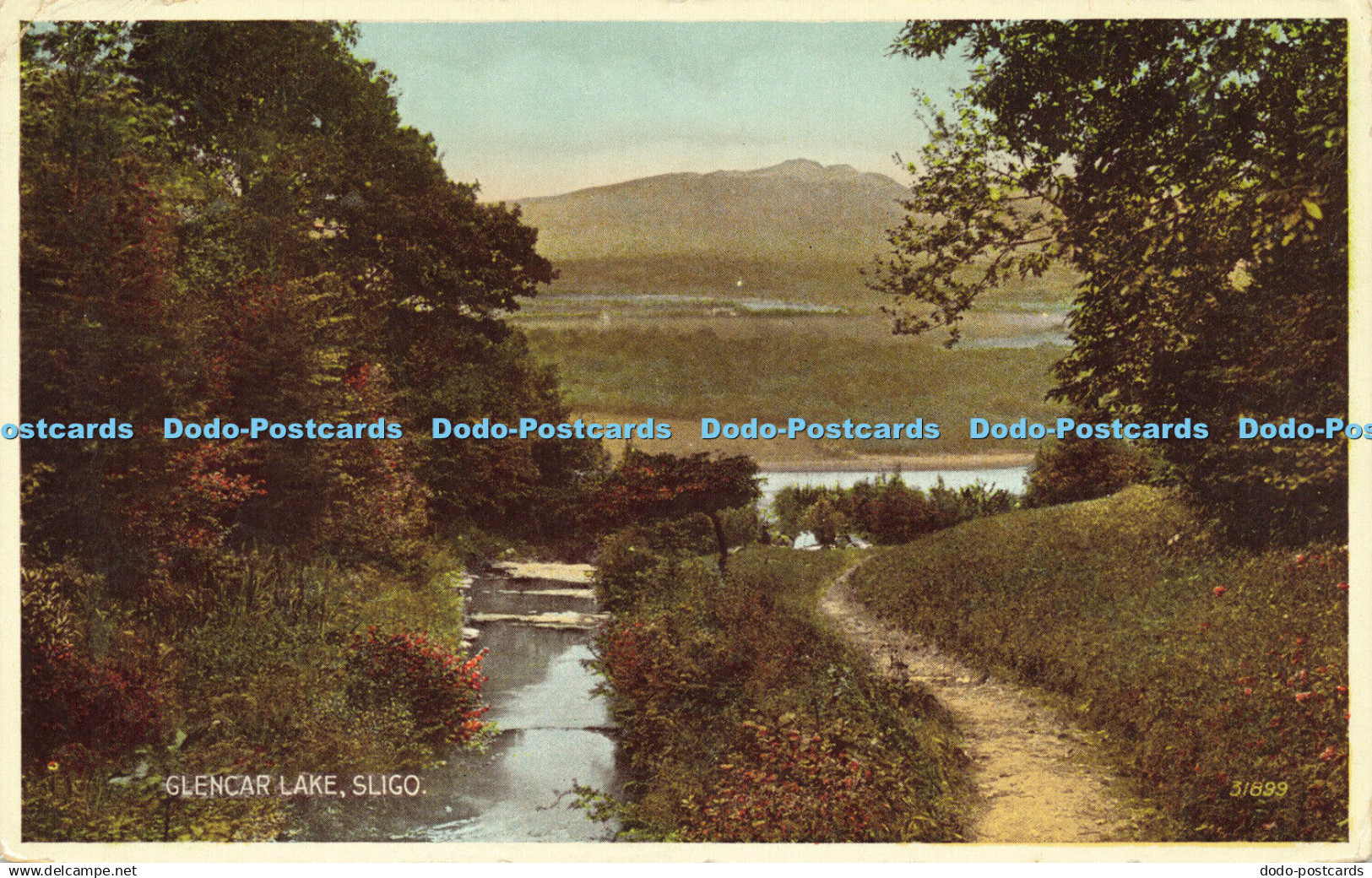 R616206 Glencar Lake Sligo 31899 Carbo Colour Valentines 1948 - Monde