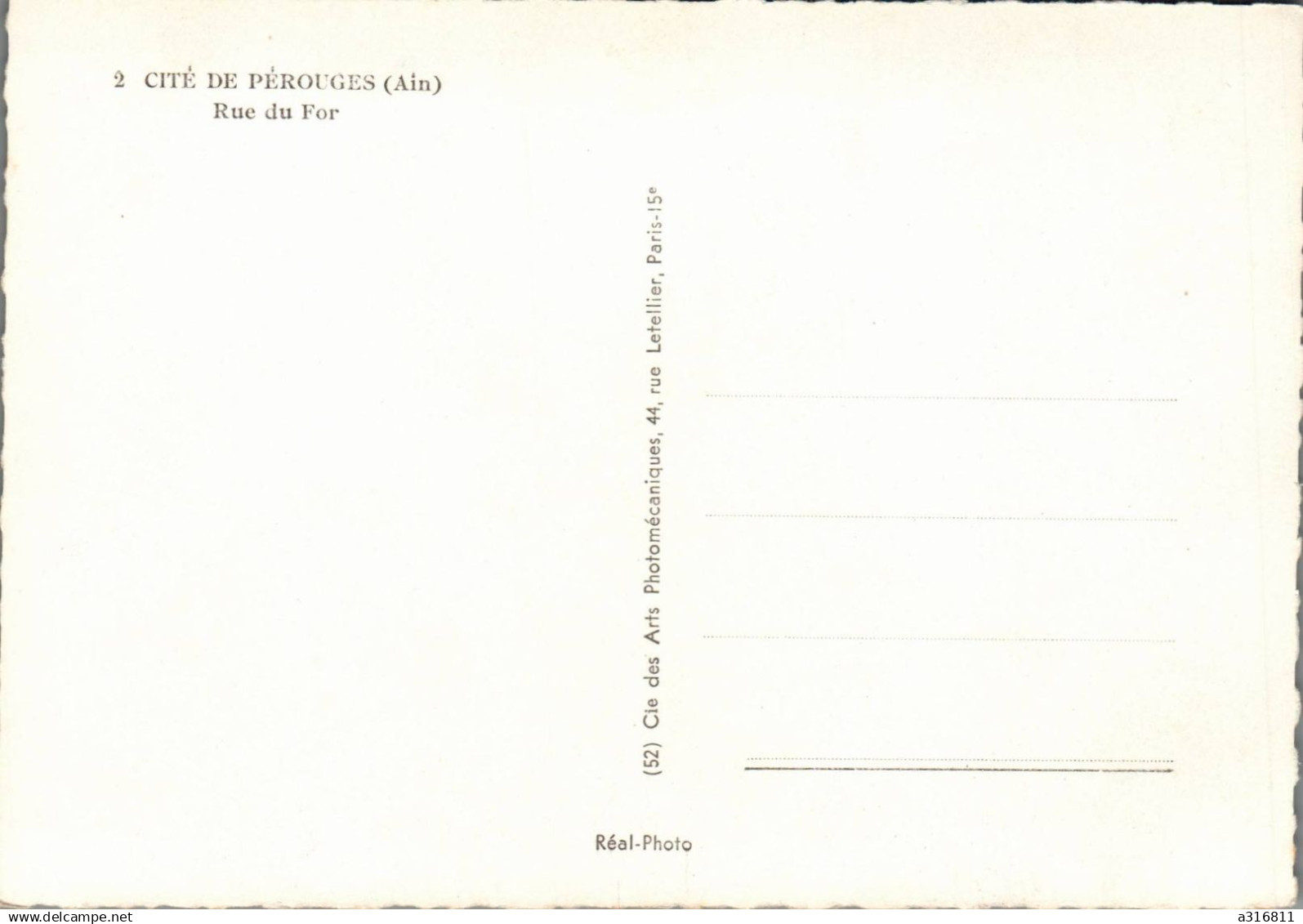 Cite De Perouges Rue Du For - Pérouges