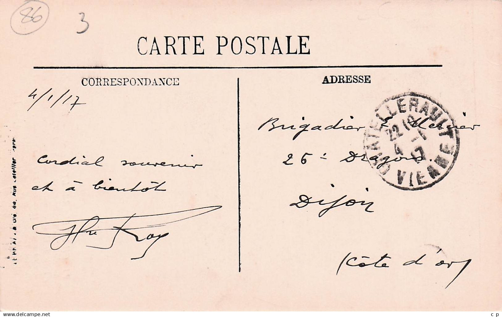 Chatellerault -  Les Cloches   -   CPA °J - Chatellerault