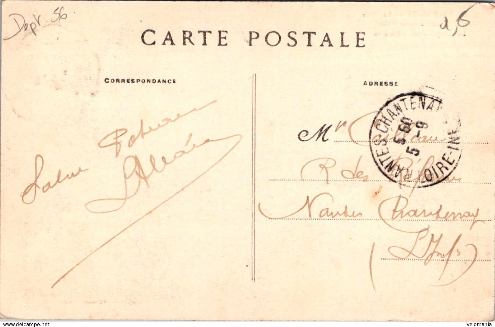 24451 Cpa 56 Le Faouët - La Place - L' Hôtel Du Lion D'Or - Faouët