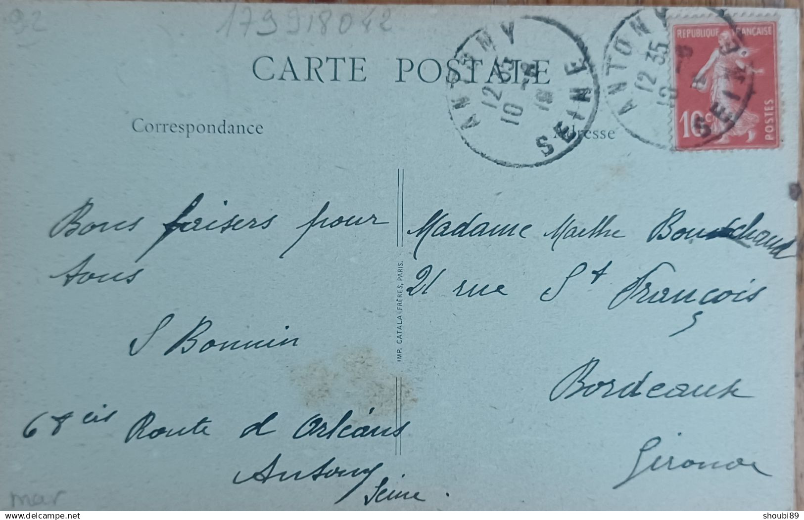 LE MOULIN BF17 ANTONY - Antony