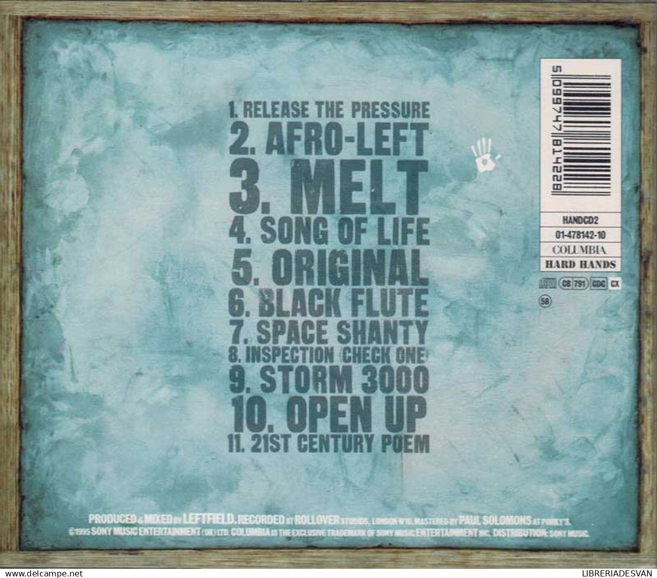 Leftfield - Leftism. CD - Dance, Techno & House