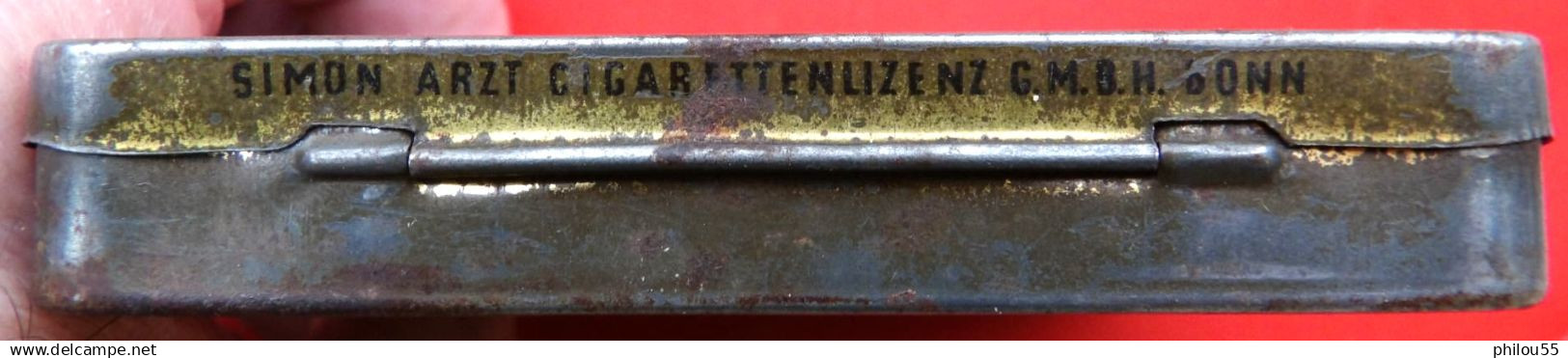 Ancienne boite a cigarettes SULTAN Simon ARZT  ALEXANDRIA - CAIRO - PORT SAID Egypte E.C.M