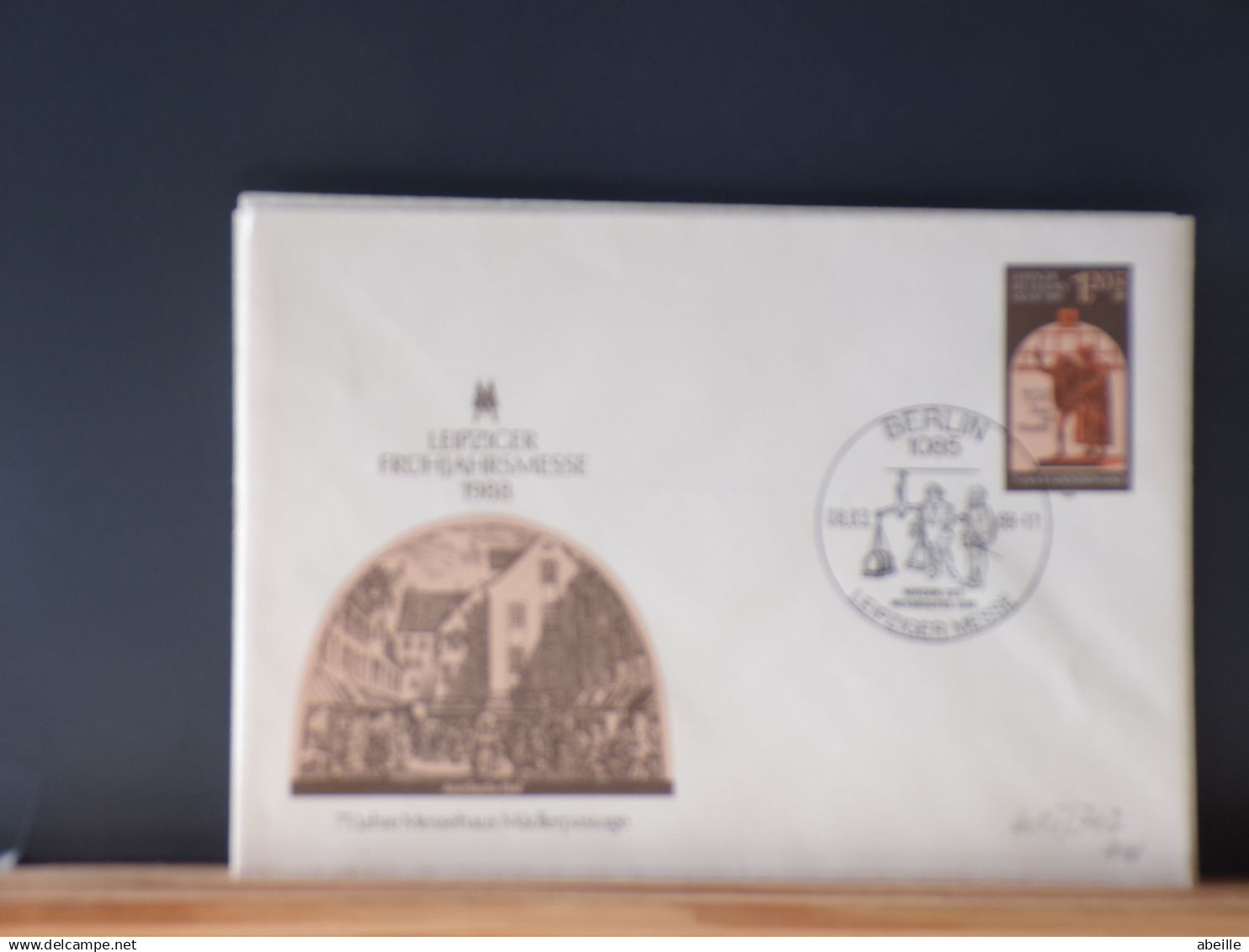 A15/342    4  ENVELOPPES   DDR  OBL.  1988/90 - Umschläge - Ungebraucht
