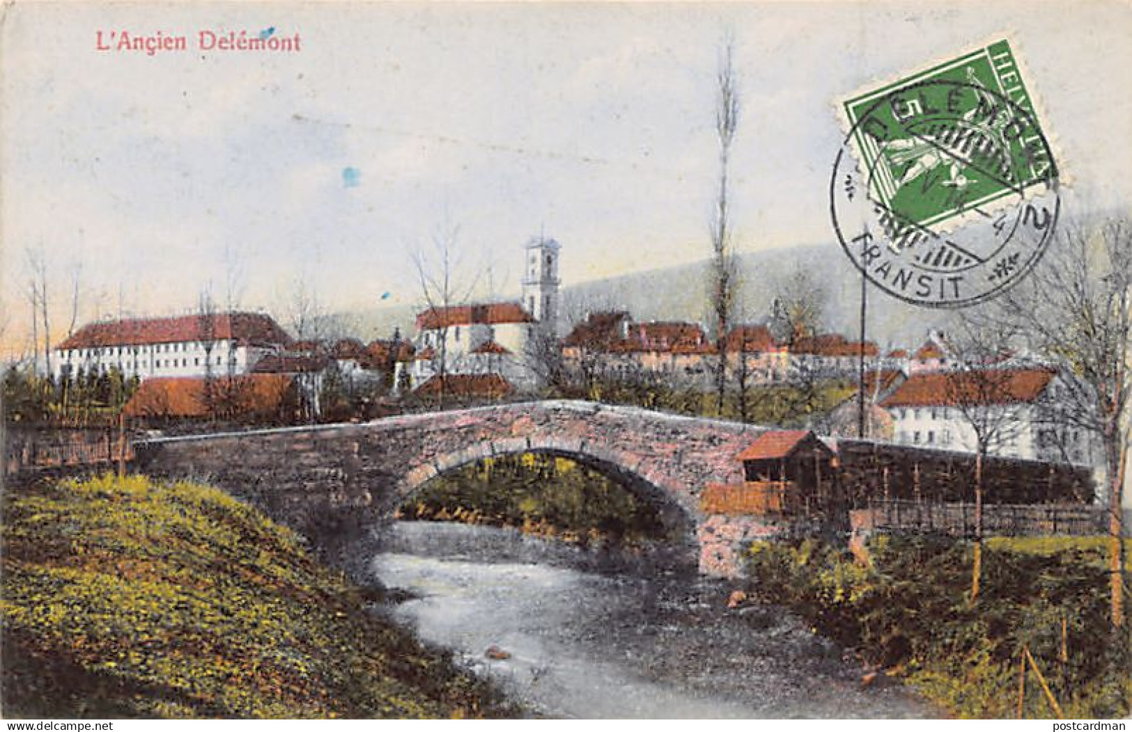 DELÉMONT (JU) L'ancien Delémont - Ed. H. Guggenheim 9985 - Delémont