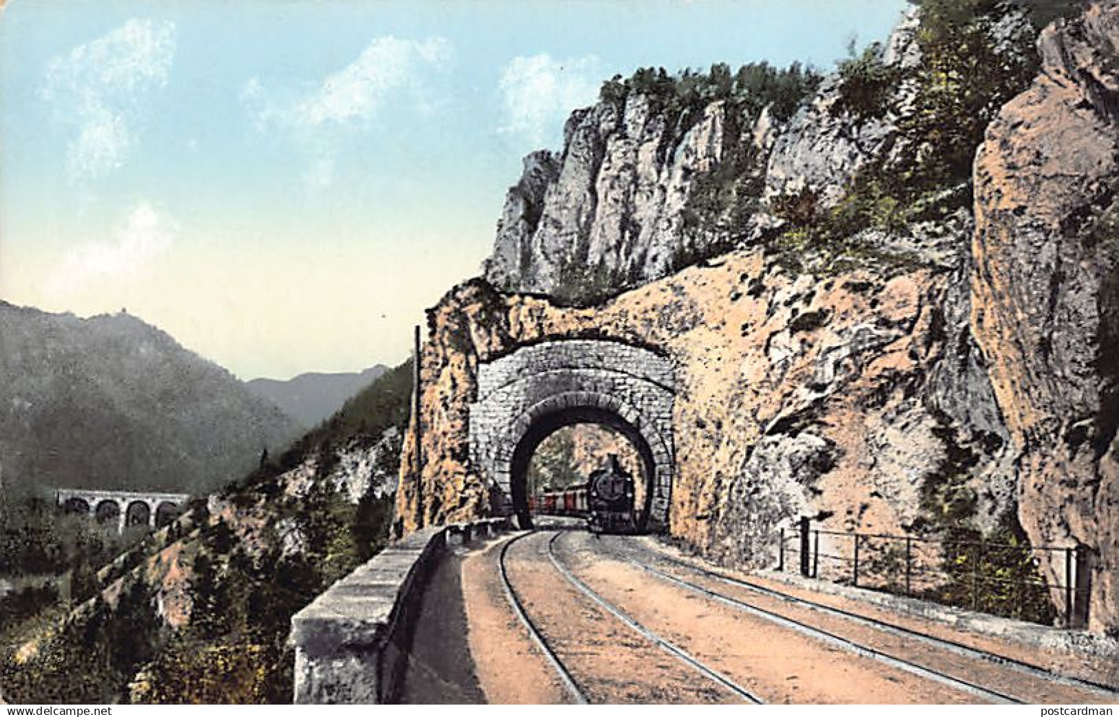 Österreich - Semmering (NÖ) Semmeringbahn - Polleruswand - Semmering