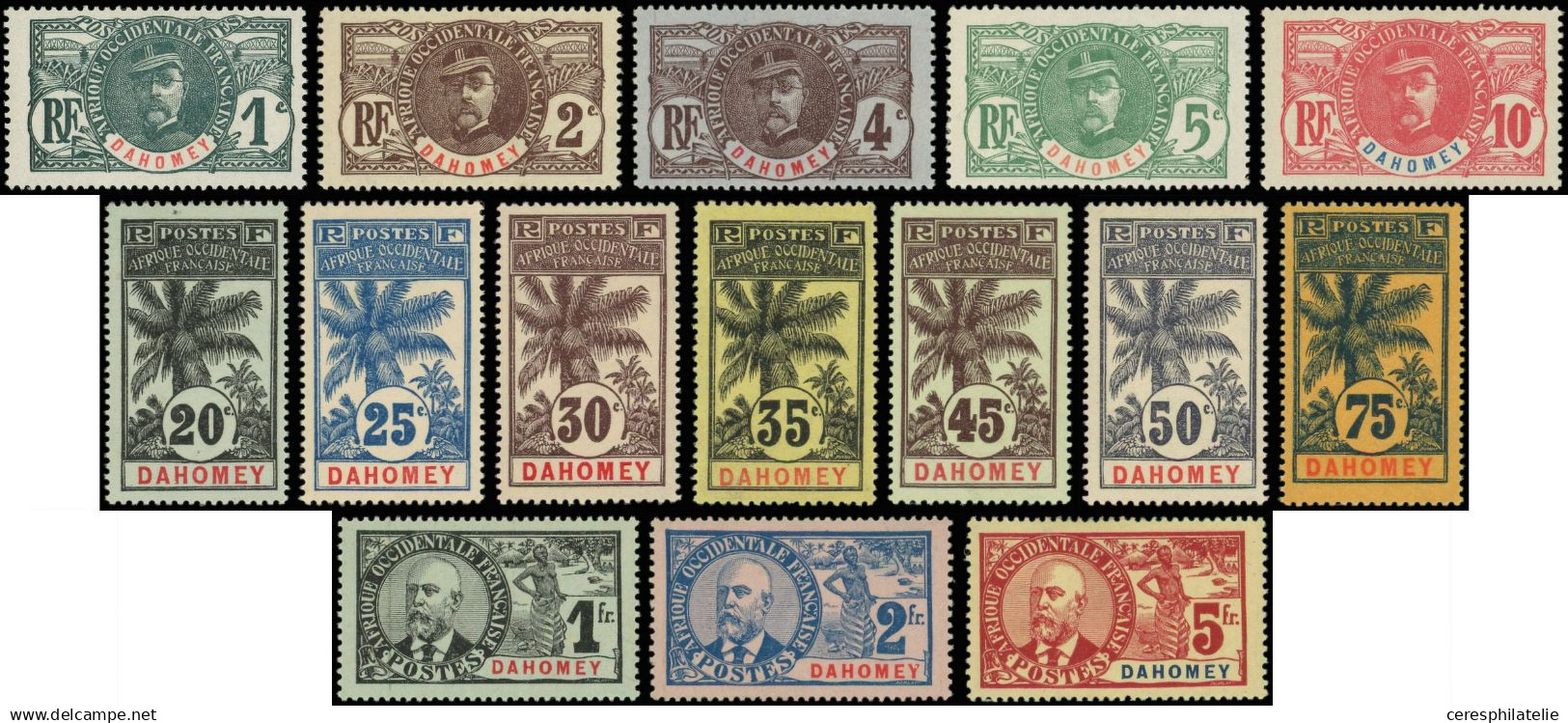 * DAHOMEY 18/32 : Palmiers, La Série, TB - Altri & Non Classificati