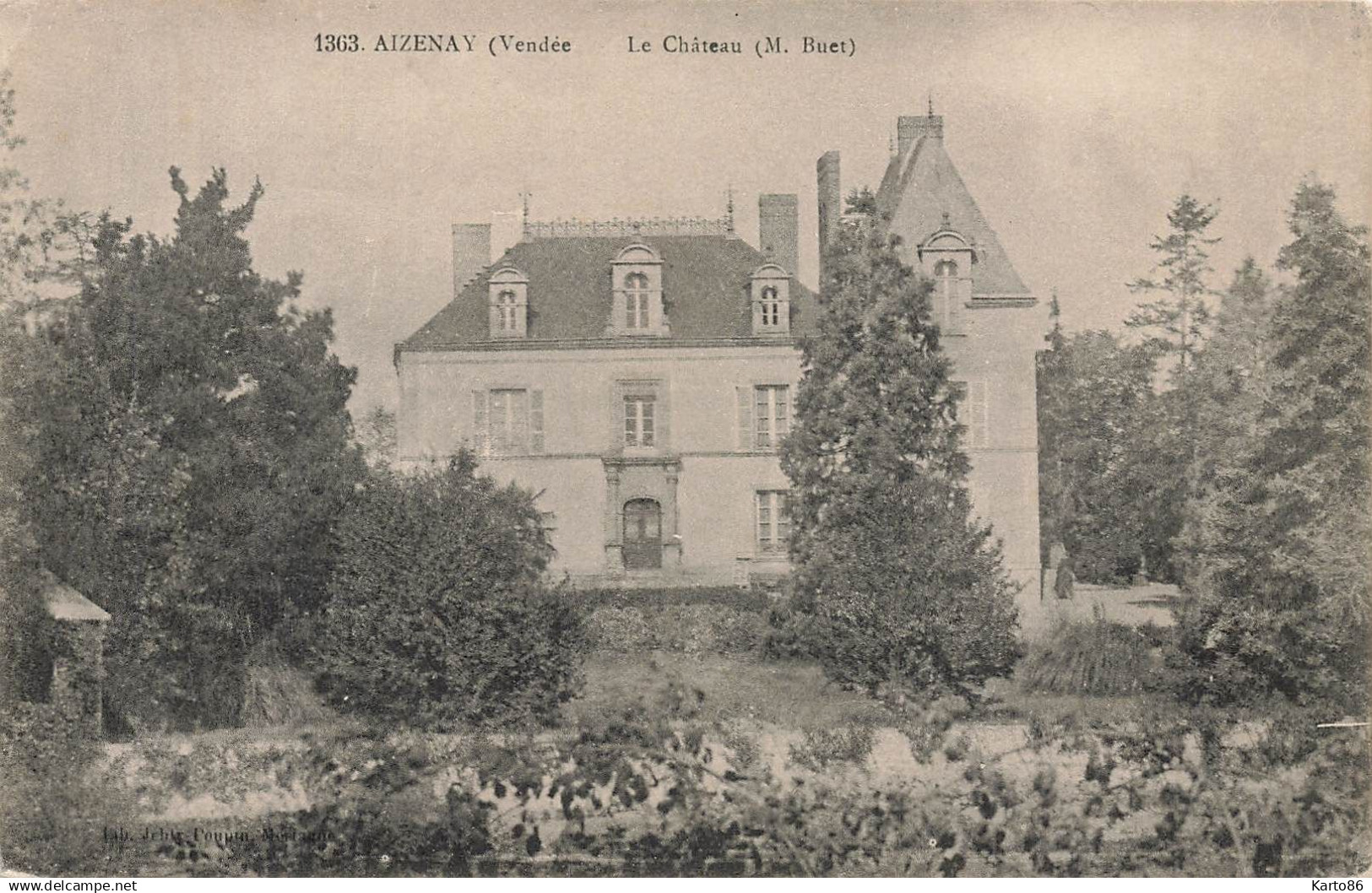 Aizenay * Le Château ( à M. BUET ) - Aizenay