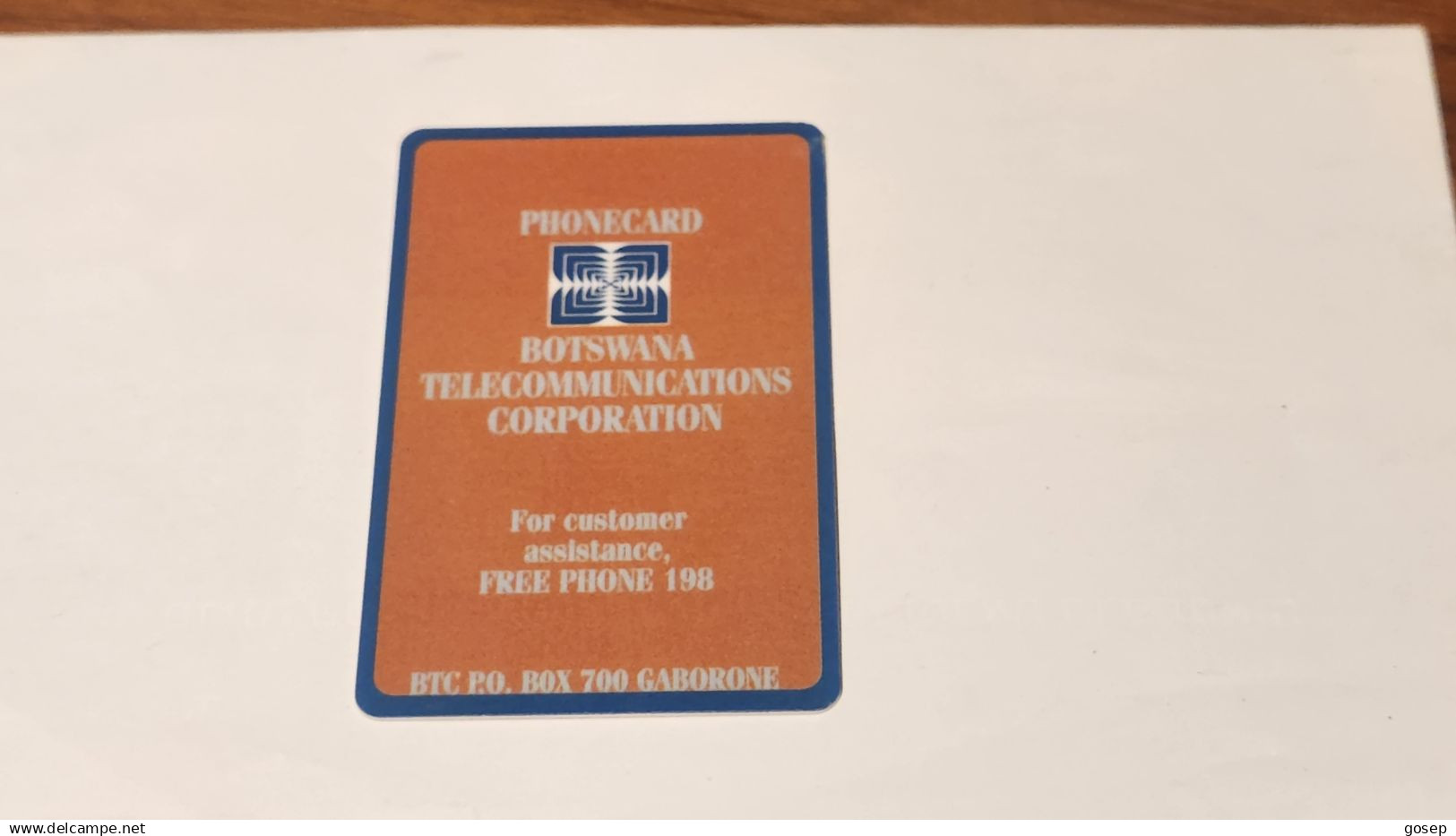 BOTSWANA-(BW-BTC-0007A)-Basket Making (Bottom CN)-(8)-(P10)-(BOGAA00216659)-good Card - Botsuana