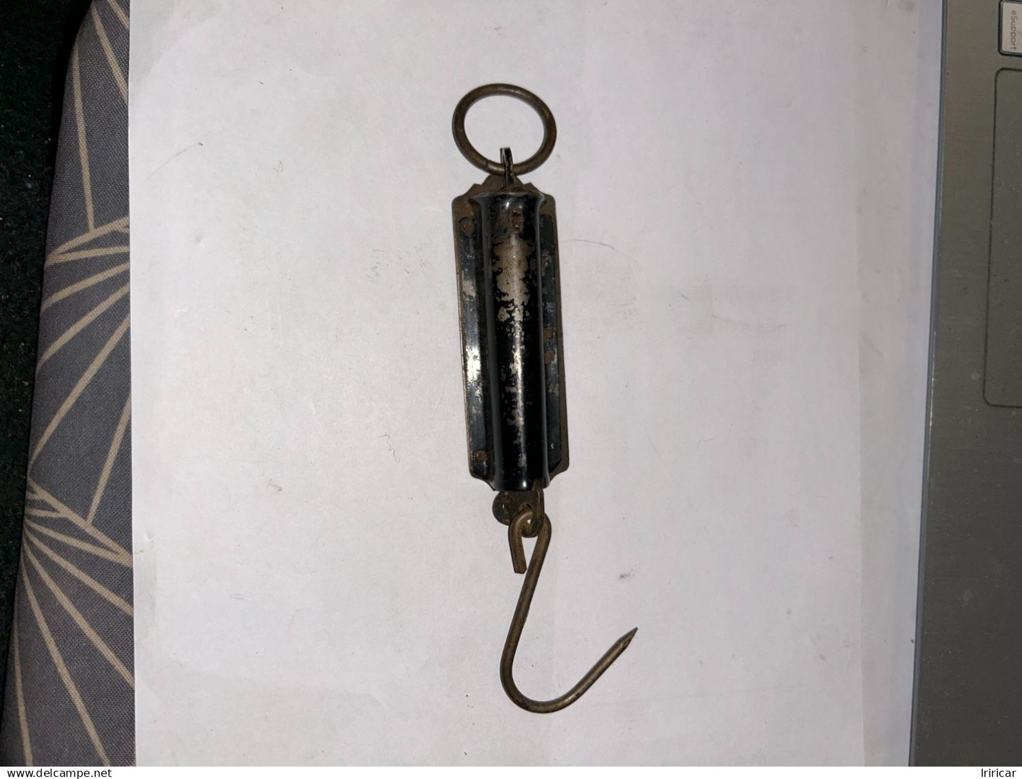 Ancienne Peson Ou Balance 12 Kilo - Outils Anciens