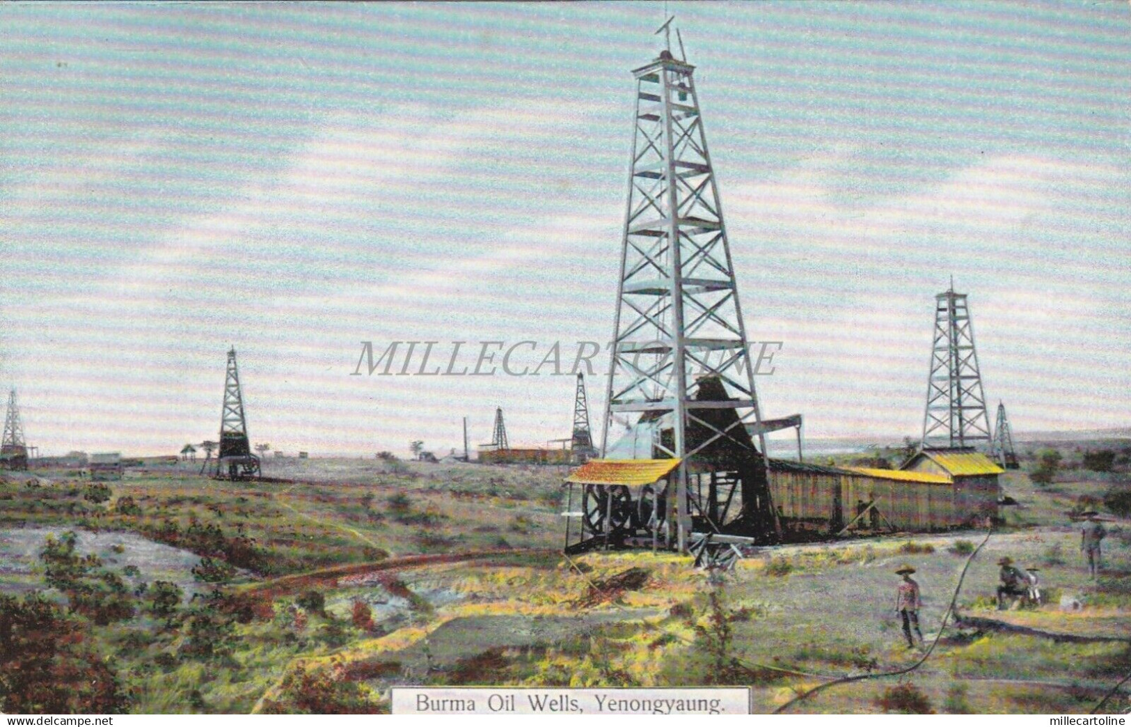 MYANMAR BURMA - Oil Wells, Yenongyaung - Monde