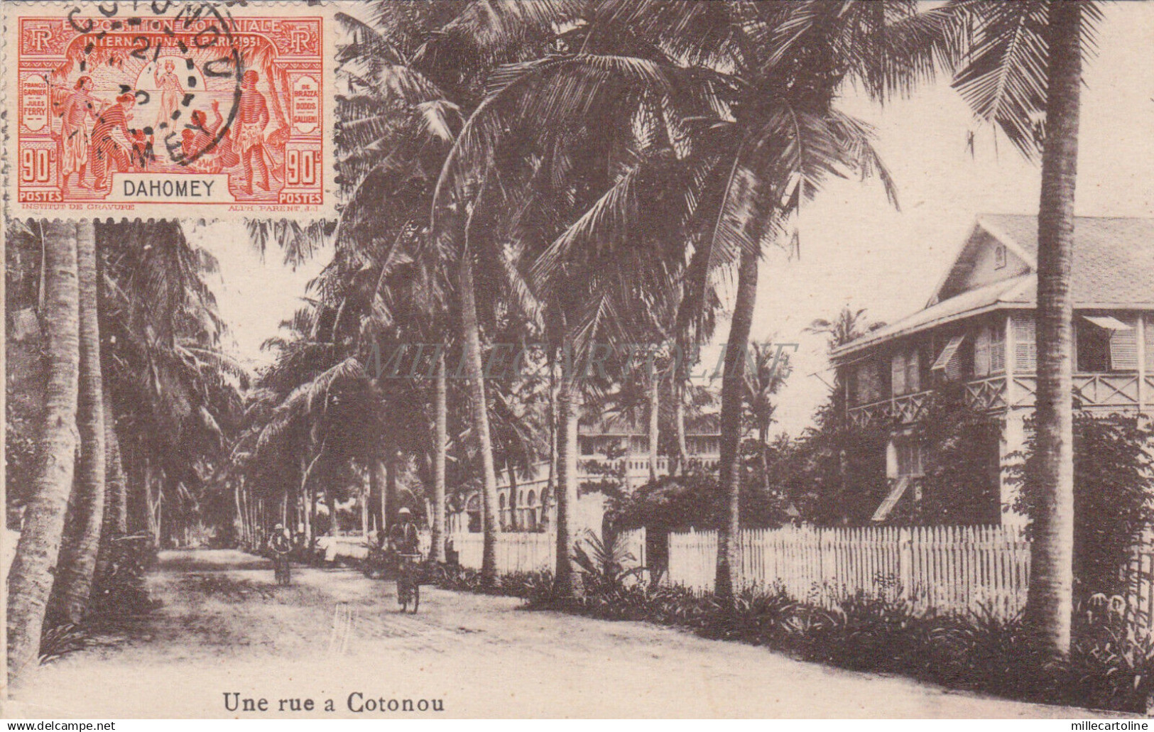 BENIN - Dahomey, Une Rue A Cotonou 1932 - Monde