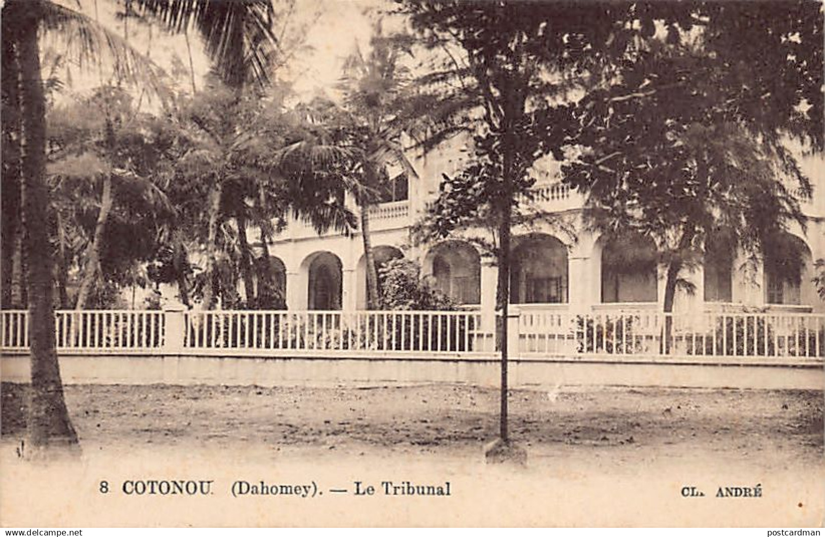 Bénin - COTONOU - Le Tribunal - Ed. André 8 - Benin