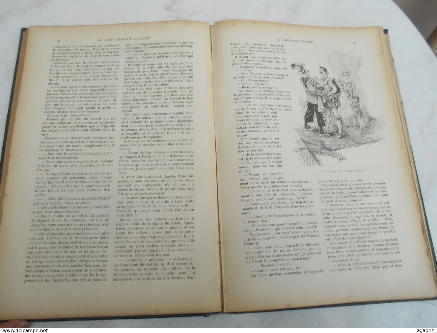 Livre Ancien Le Petit Français Illustré  Journal Des Ecoliers Et Des Ecolières 1901 Librairie Armand Colin Paris - 1901-1940
