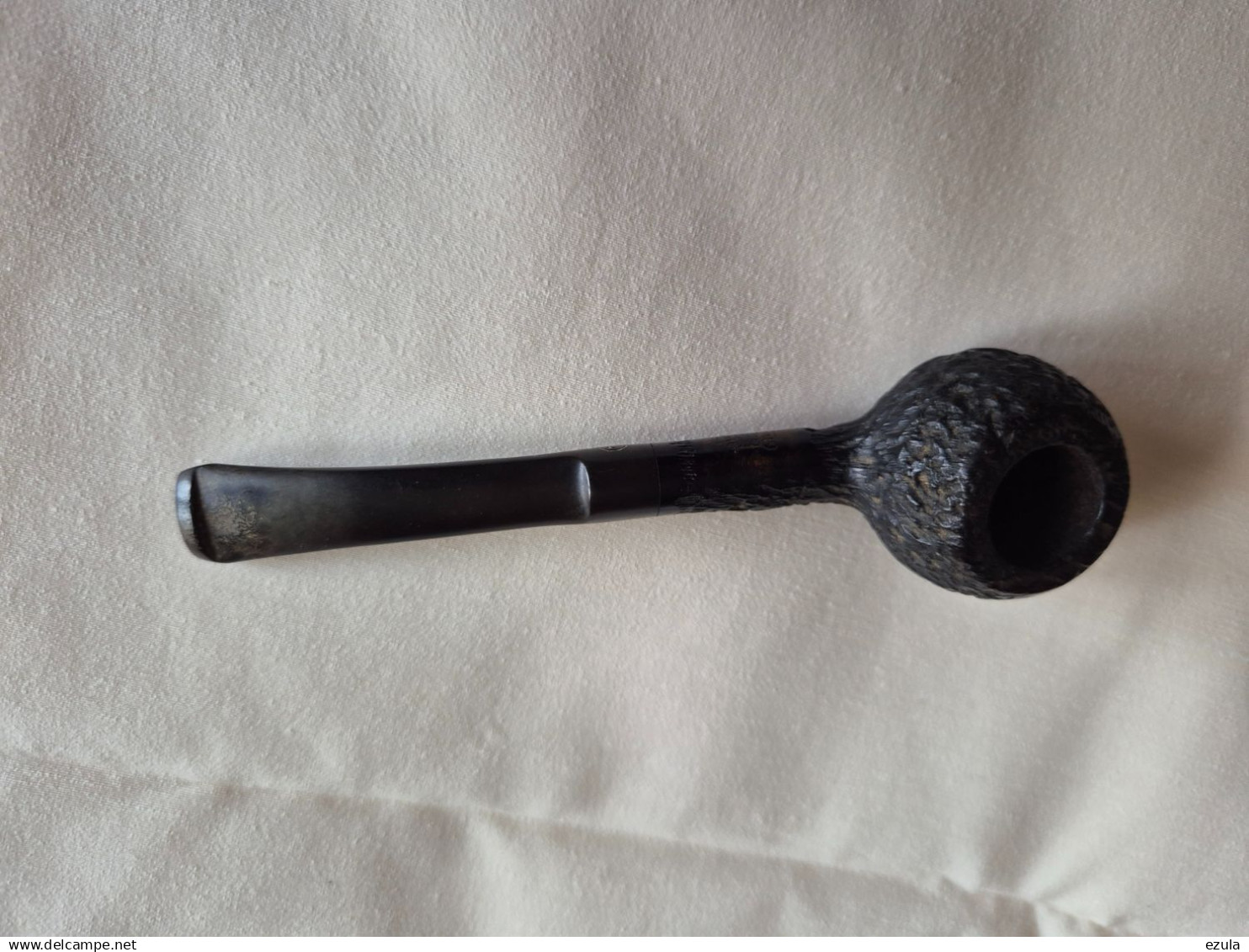 Très Belle Petite Pipe De   120 M/m -     Domi Janet Bois Noir - Bruyerepfeifen