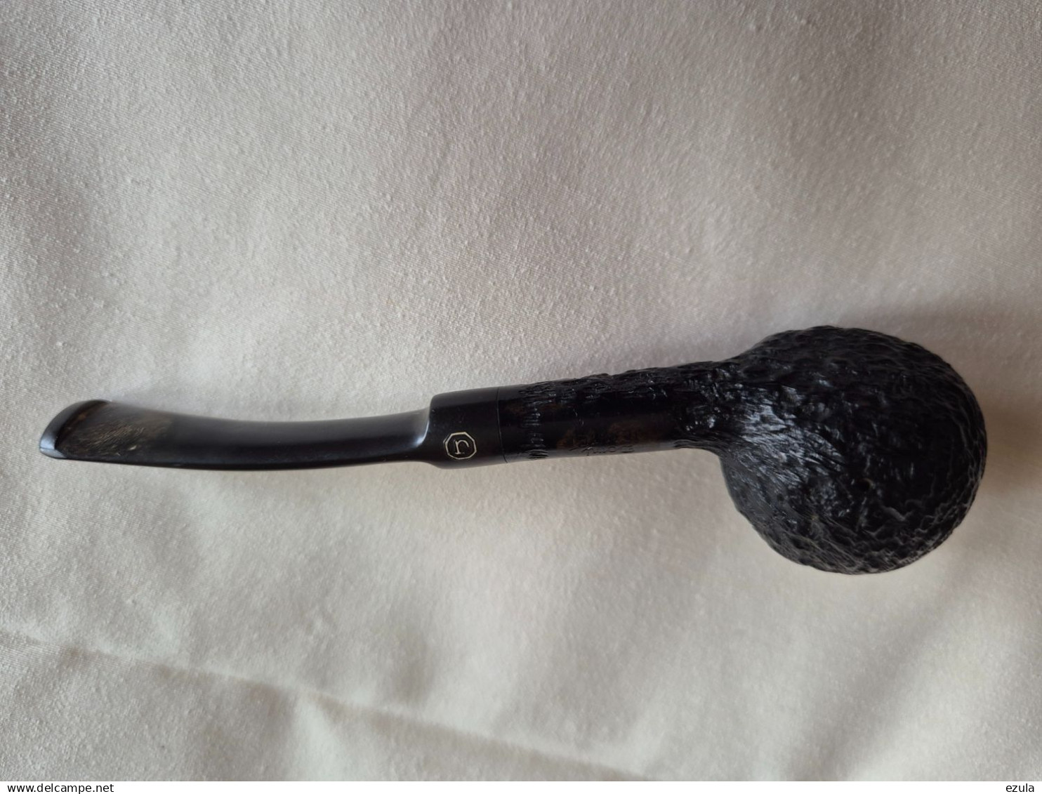 Très Belle Petite Pipe De   120 M/m -     Domi Janet Bois Noir - Bruyerepfeifen