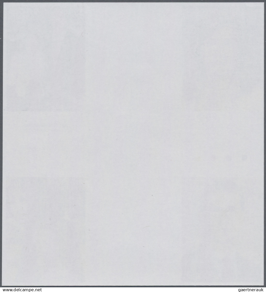 Antigua: 2003/2014. Collection containing 377 IMPERFORATE stamps (inclusive some