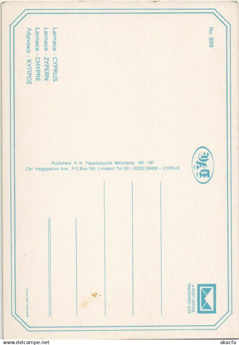 CPM AK CYPRUS Larnaca GREECE (1107220) - Zypern