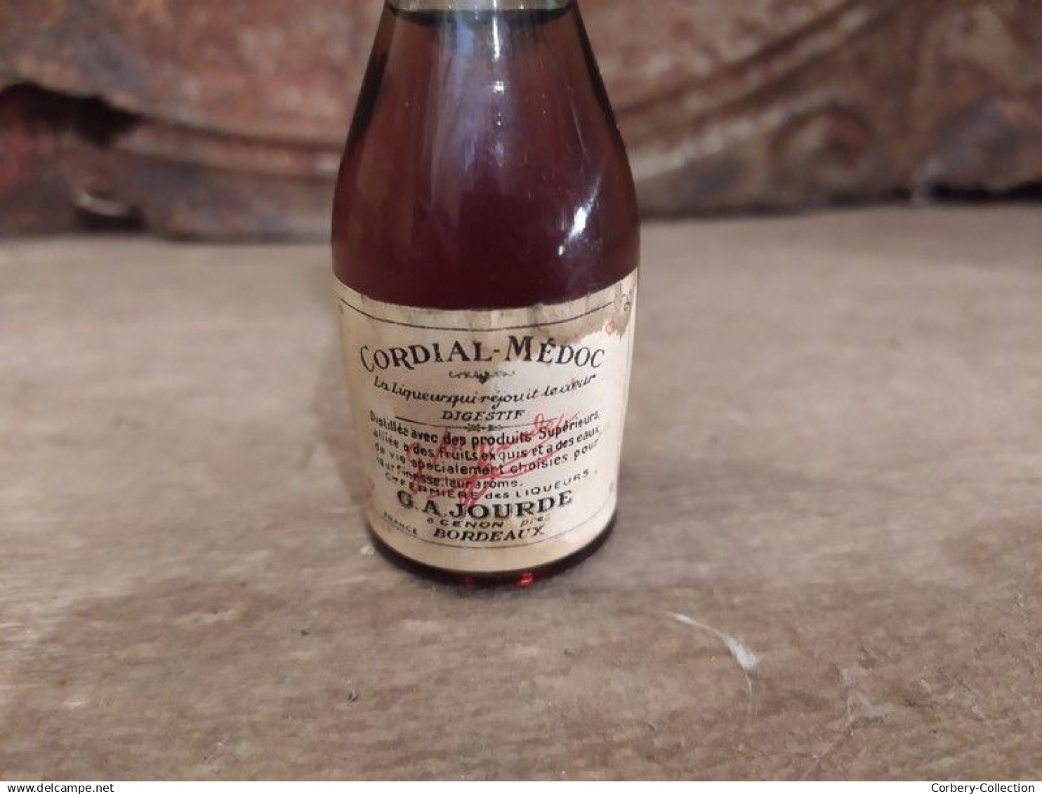 Ancienne Mignonnette Liqueur Cordial Médoc Jourde Bordeaux - Spirits