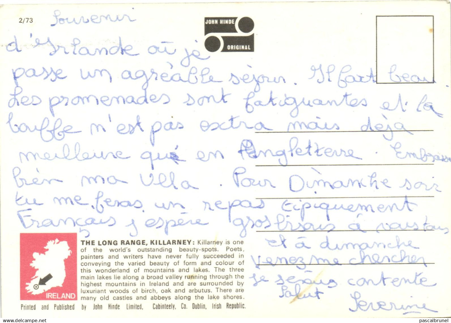 KERRY - KILLARNEY - THE LONG RANGE - Kerry