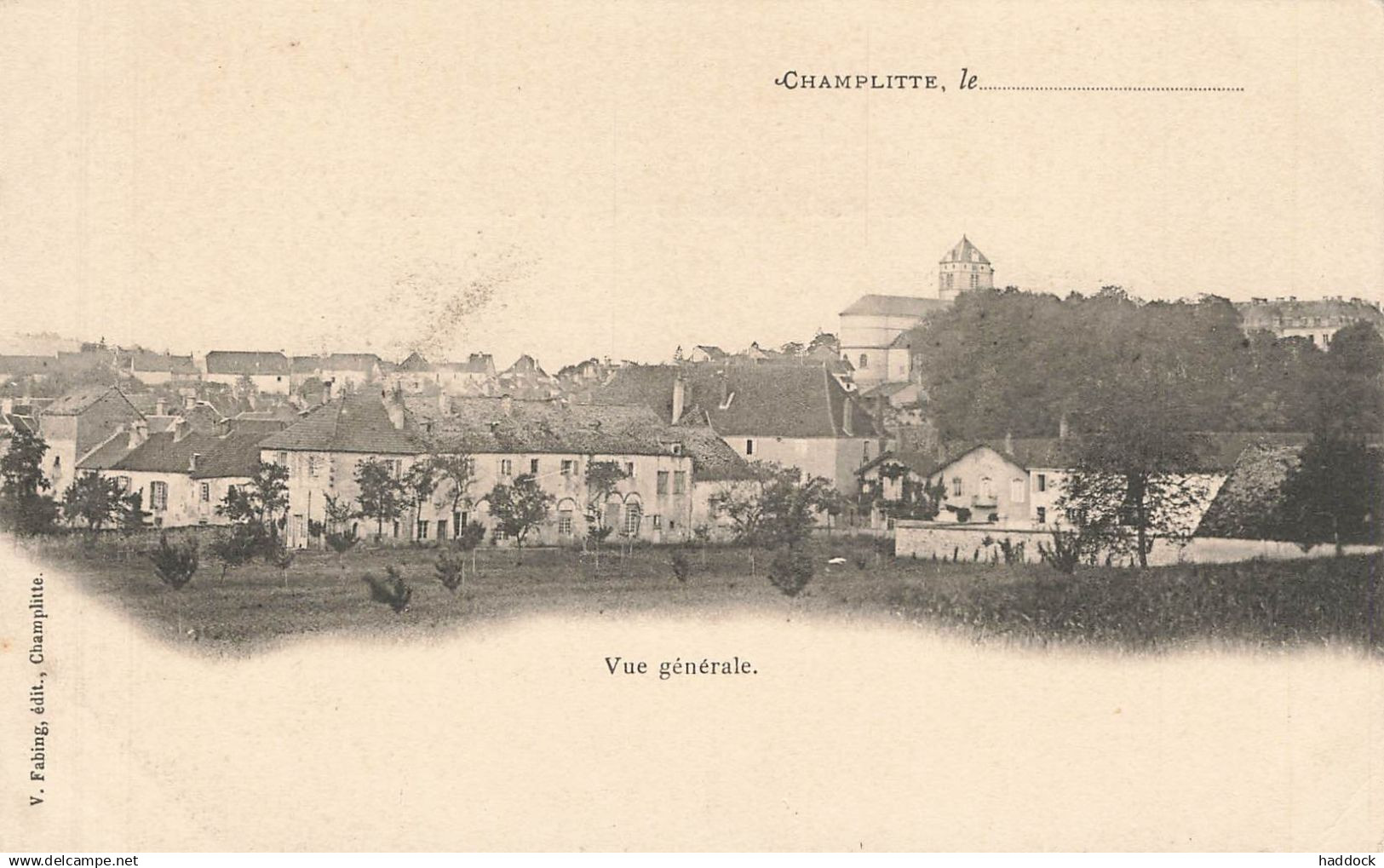 CHAMPLITTE : VUE GENERALE - Champlitte