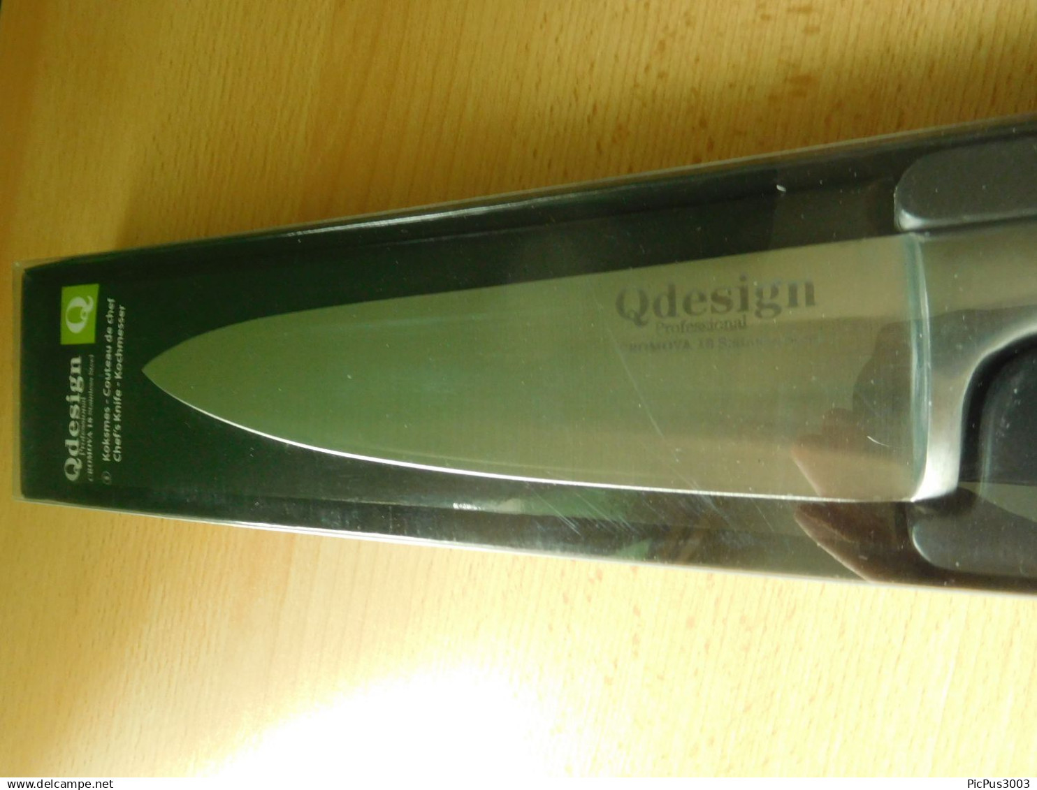 3 Couteaux De Cuisine Q Design - Messer