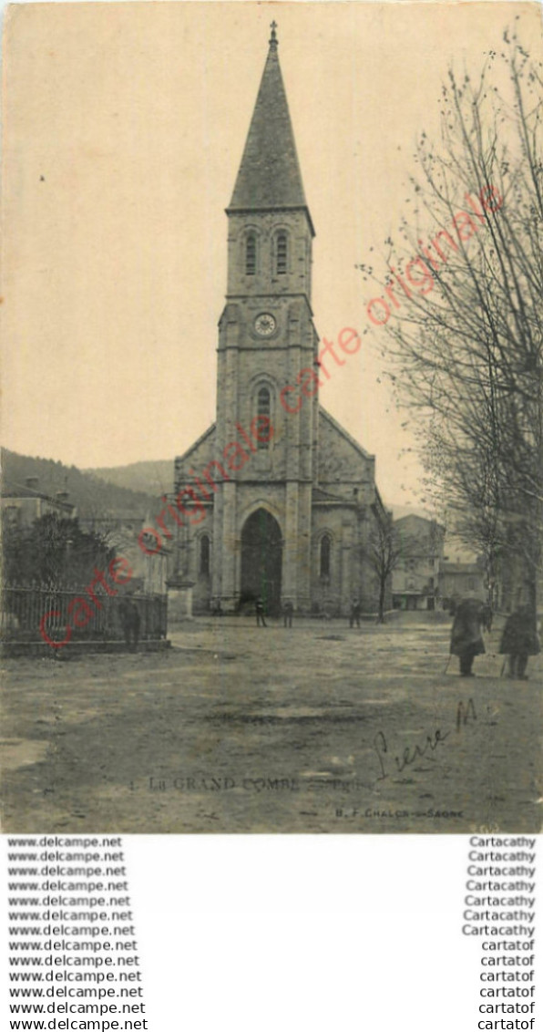 30.  LA GRAND COMBE .  Eglise . - La Grand-Combe