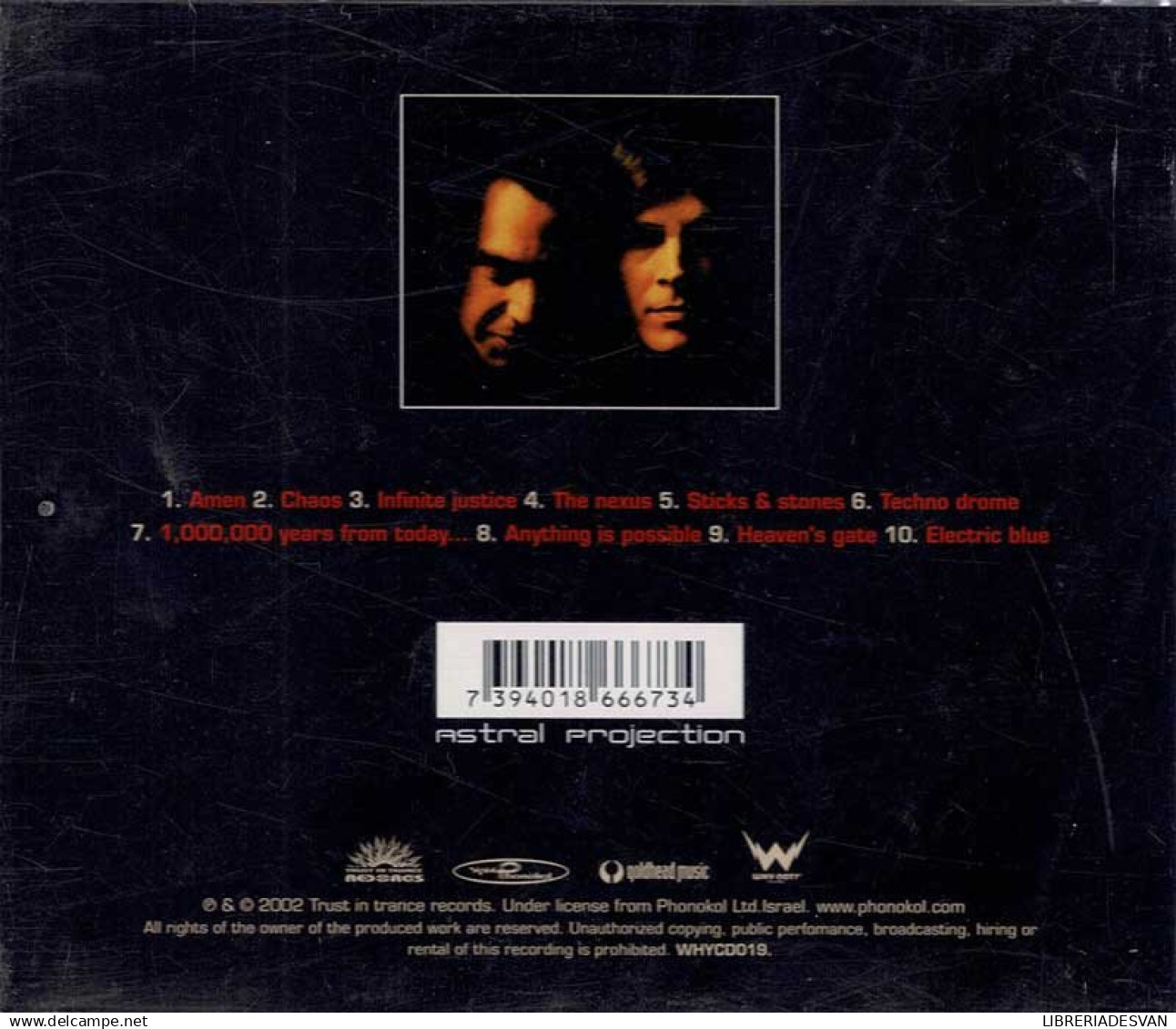 Astral Projection - Amen. CD - Dance, Techno & House