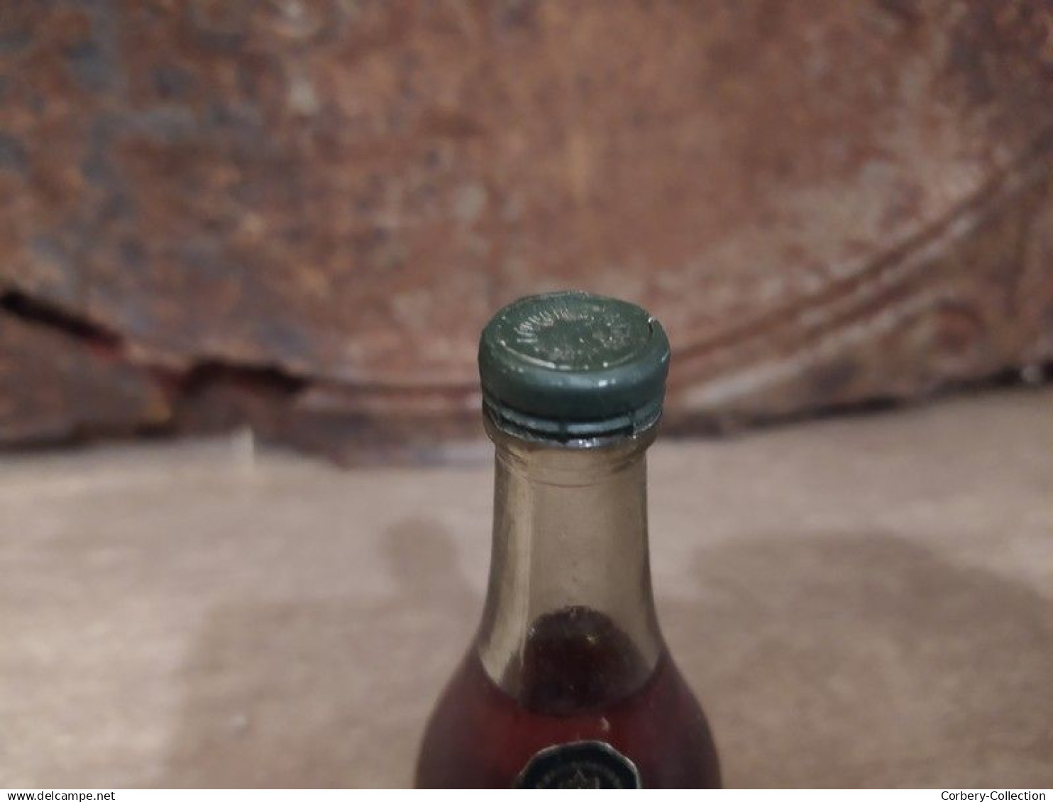 Ancienne Mignonnette Cognac Napoléon Léopold Brugerolle - Miniaturflaschen