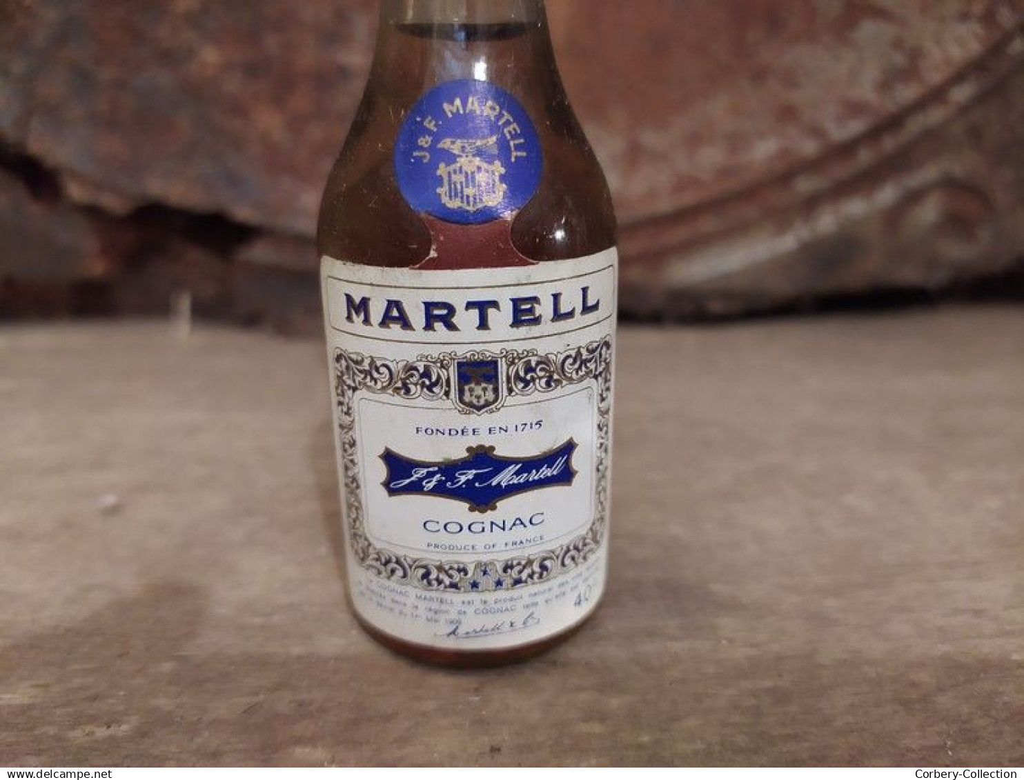 Ancienne Mignonnette Cognac J & F. Martell - Miniaturflaschen
