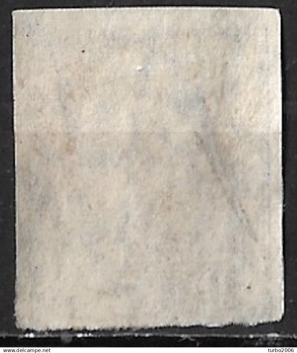 GREECE 1900 Overprints On Small Hermes Head 1 Dr. / 40 L  Violet Imperforated  Vl. 156 With Partial WM - Used Stamps