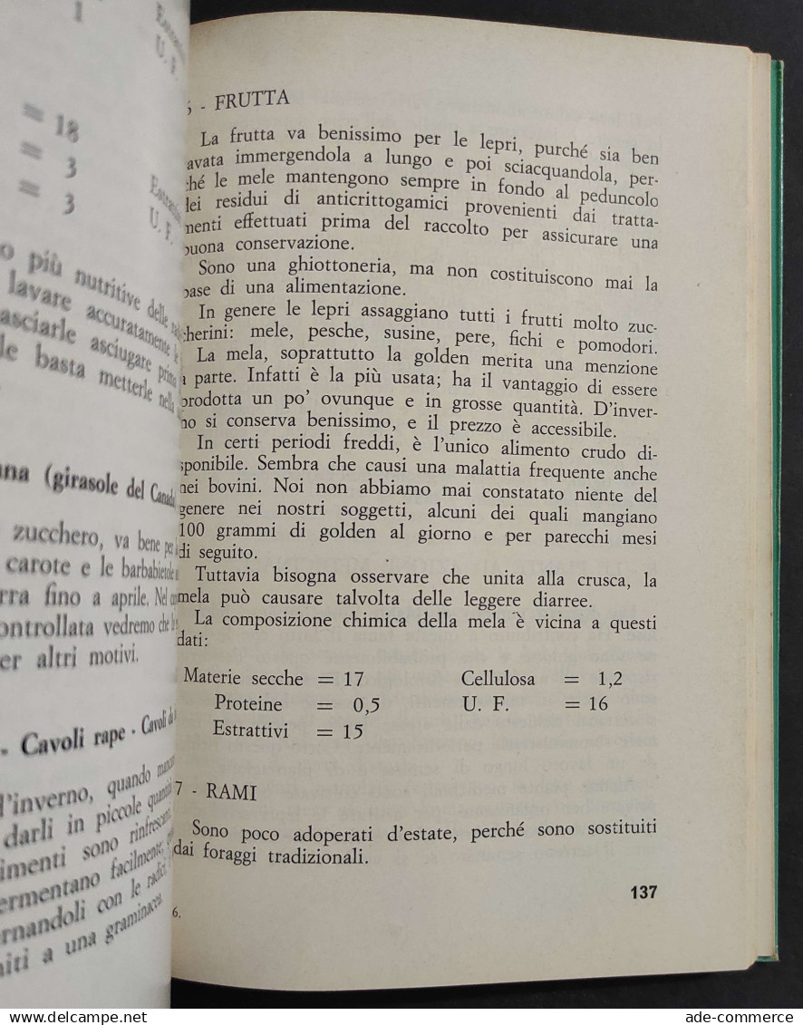 Allevamento Della Lepre - B. Olier - P. Montet - Ed. Olimpia - 1973                                                      - Pets