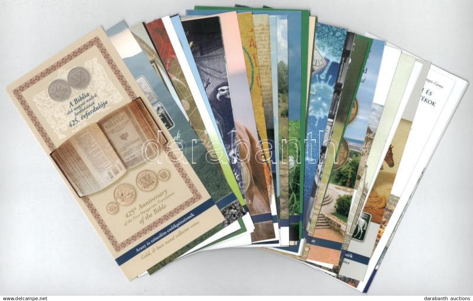 2015-2024. 35db Vegyes, Színes MNB Tájékoztató Szép állapotban + 5db Papírpénz Tájékoztató - Non Classés