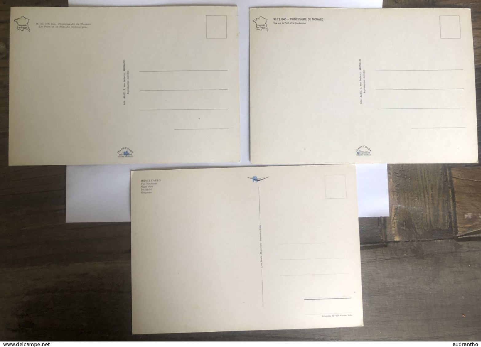 3 Grande CPSM MONACO - Sammlungen & Lose