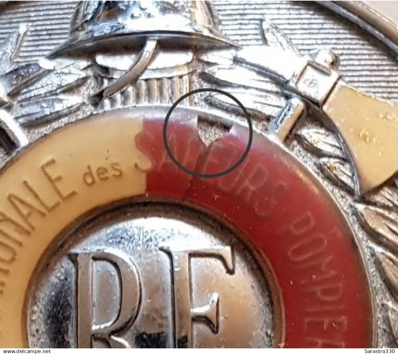 Insigne Fédération Nationale Des Sapeurs-Pompiers - Firemen