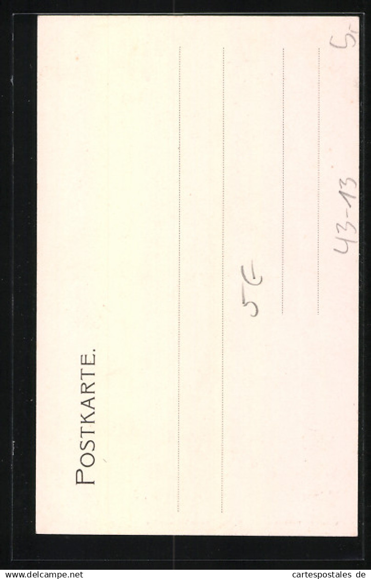 AK Weimar, Innenansicht Einer Bibliothek  - Libraries