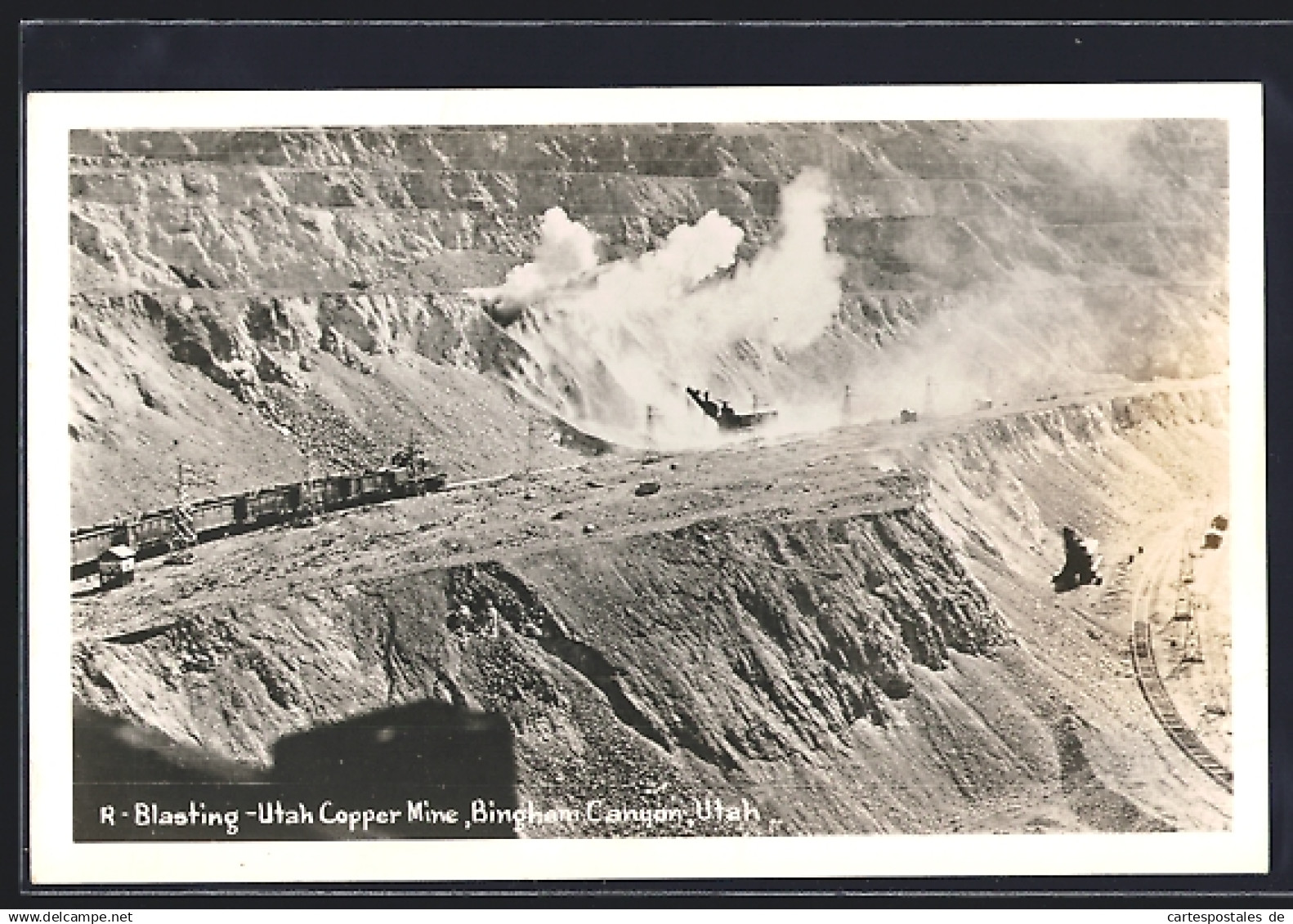AK Bingham-Canyon, UT, Utah Copper Mine, R-Blasting  - Autres & Non Classés