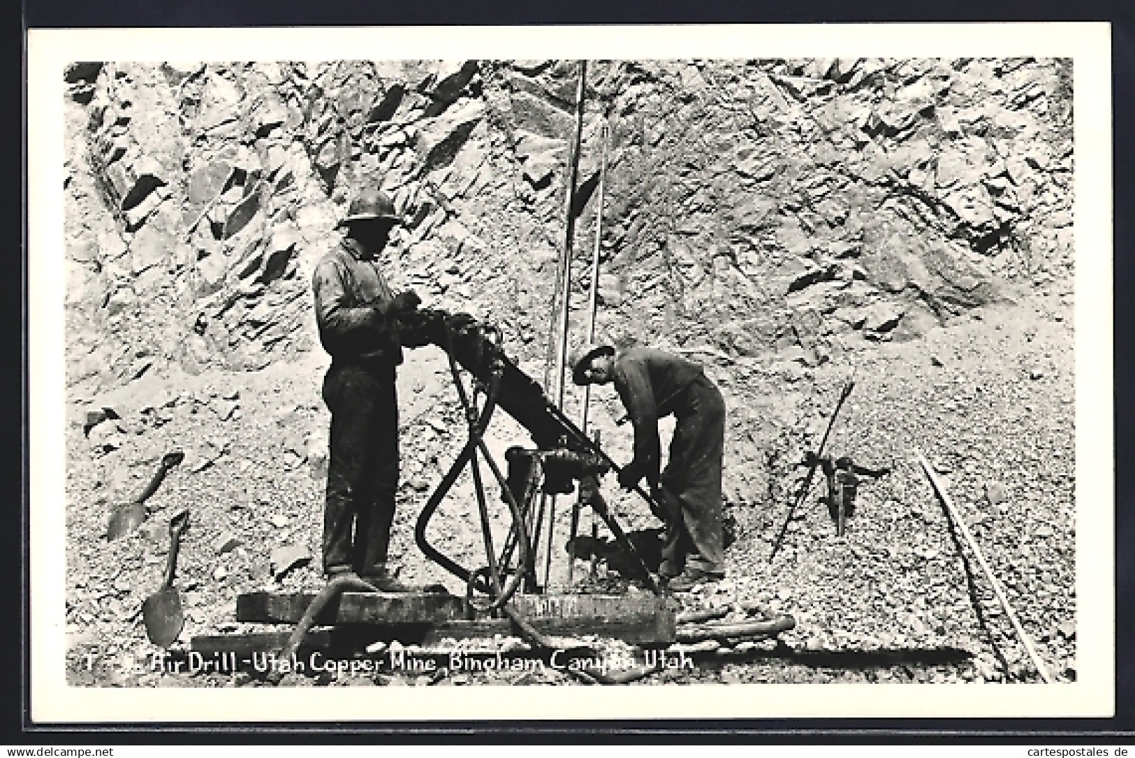 AK Bingham-Canyon, UT, Utah Copper Mine, Air Drill  - Autres & Non Classés