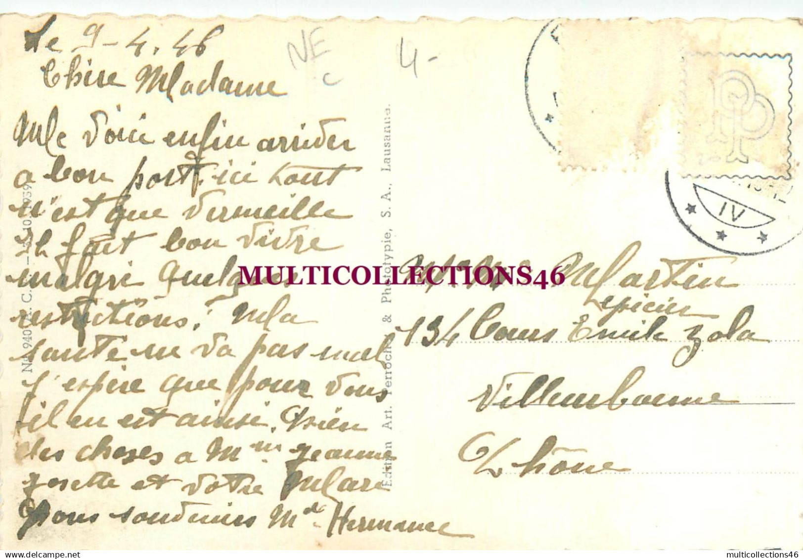 260225A - SUISSE - FLEURIER Vue Générale - 8574 - Fleurier