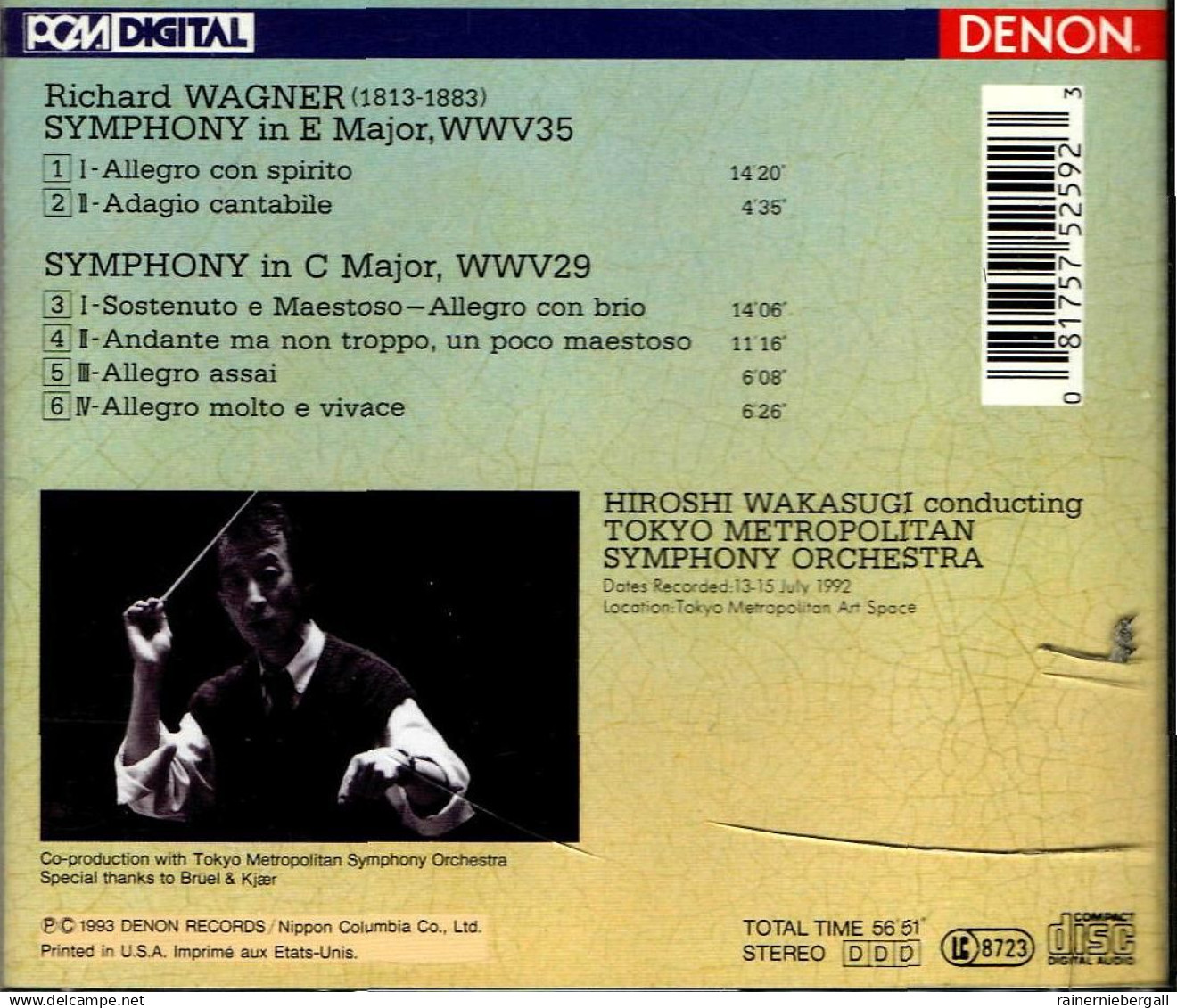 CD 75: Richard WAGNER - Sinfonien - Classical