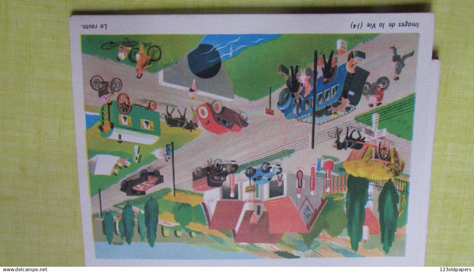 ILLUSTRE HELENE POIRIE LN 20 COMPOSITIONS IMAGES DE LA VIE EN POCHETTE TBE COMPLET SCOLAIRE IMAGE