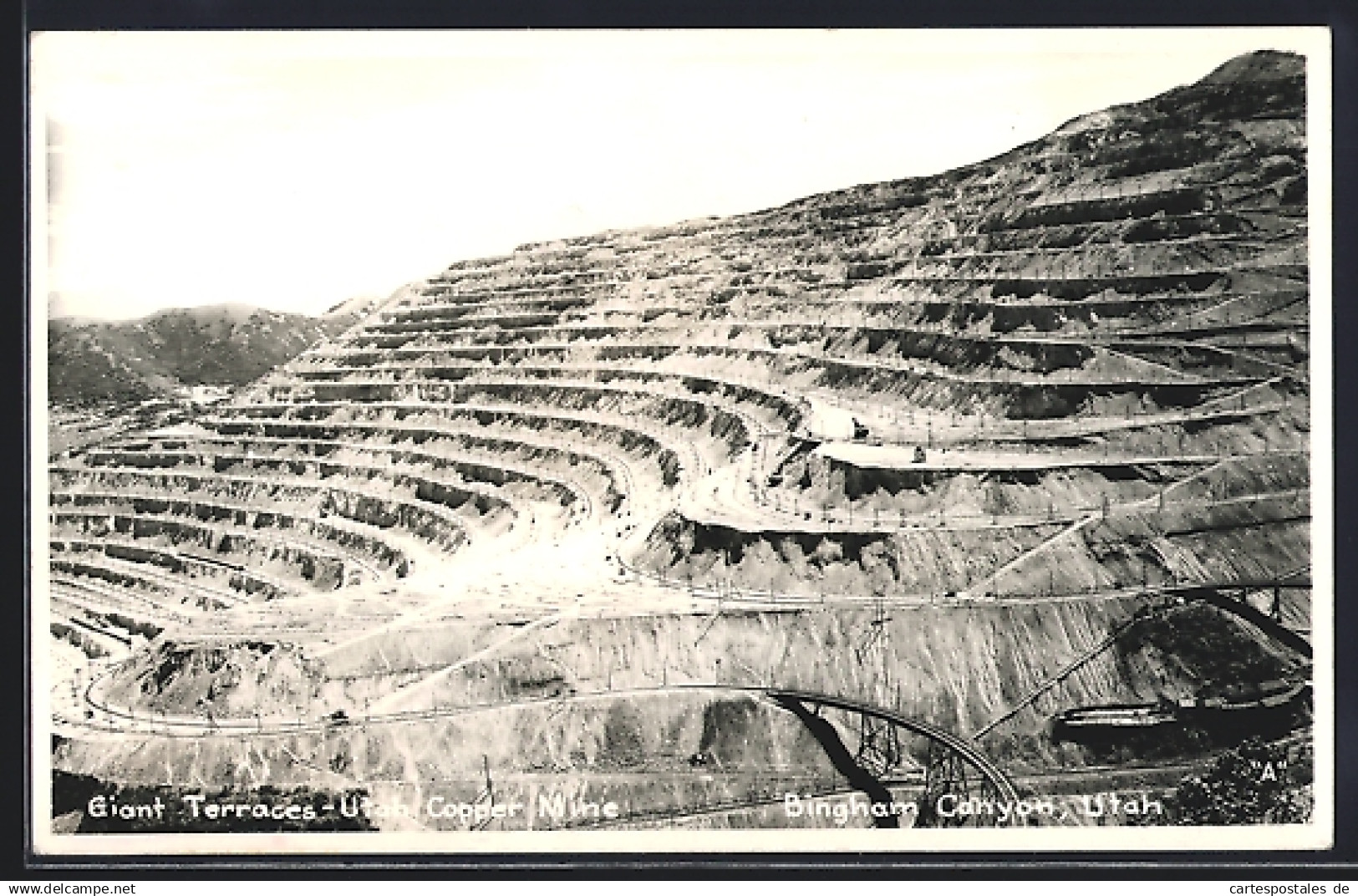 AK Bingham Canyon, UT, Utah Copper Mine, Giant Terraces  - Autres & Non Classés
