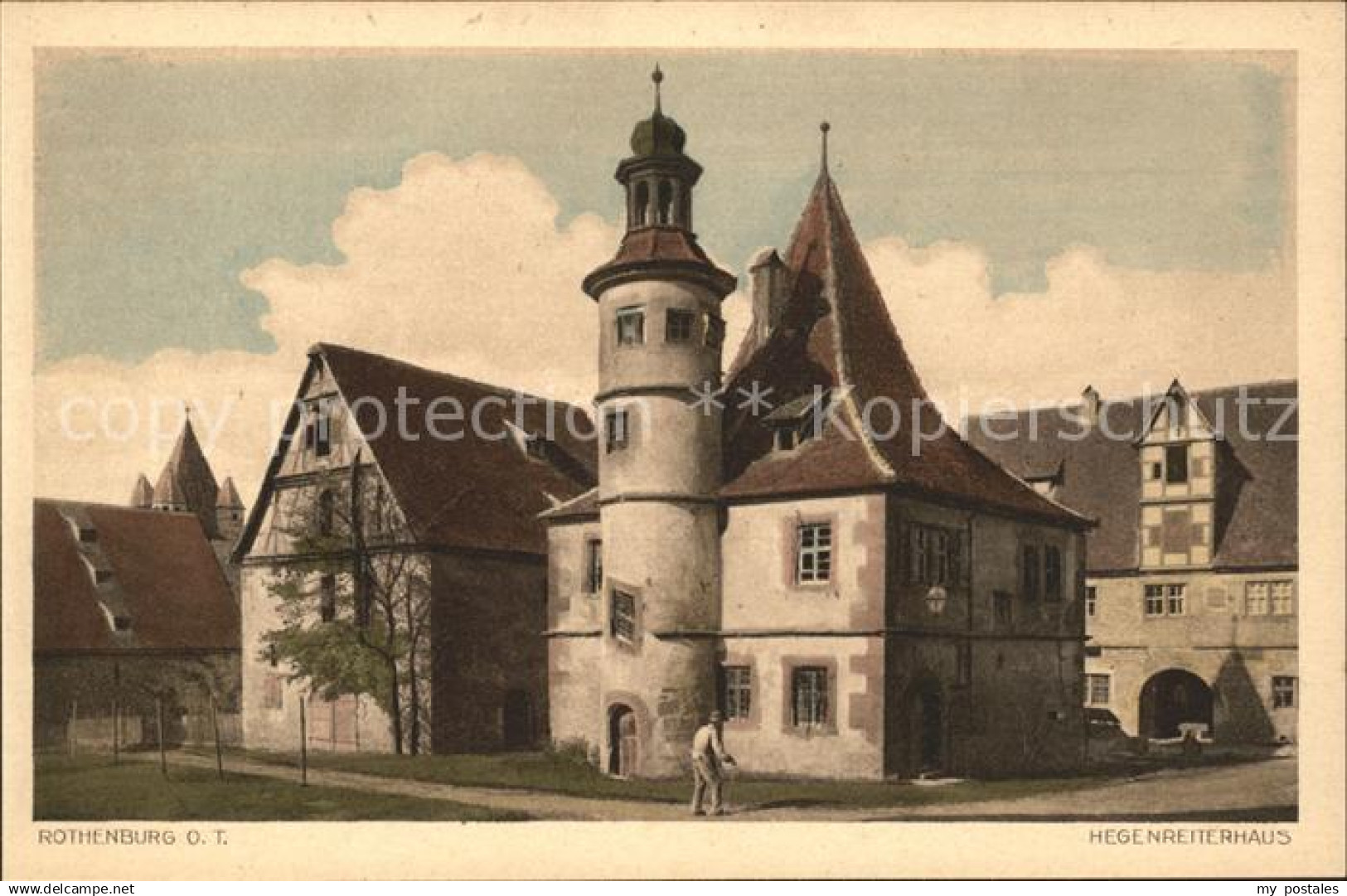 Rothenburg Tauber Hegenreiterhaus - Rothenburg O. D. Tauber