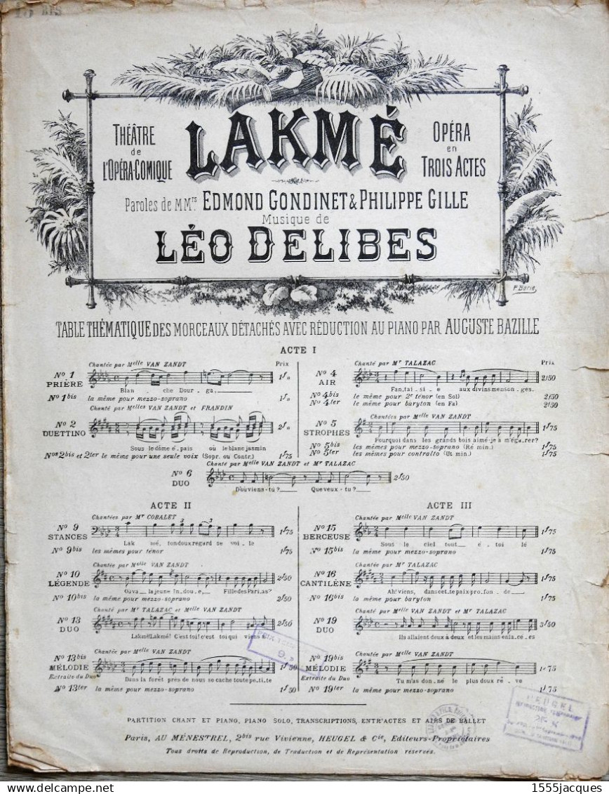 LOT DE 20 PARTITIONS de musique classique ANNÉES 1920-1930 (piano)
