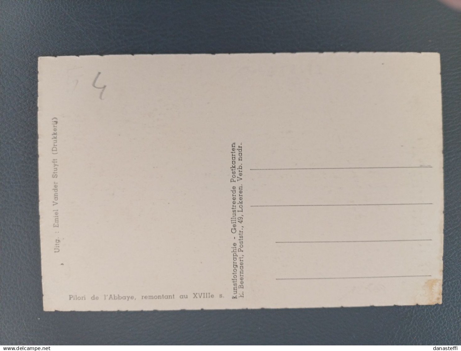 ENAME  SCHANDPAAL VAN DE ABDIJ - Oudenaarde