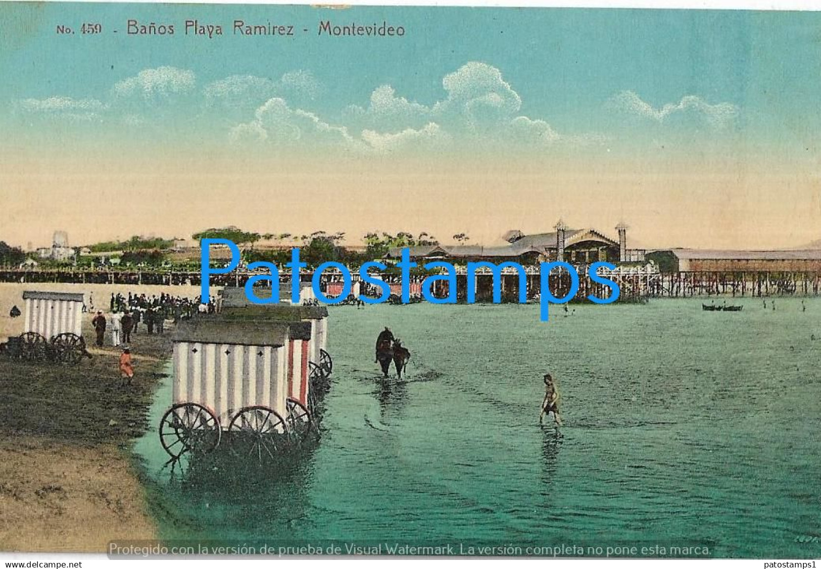 242168 URUGUAY MULTI VIEW 4 FOUR POSTAL POSTCARD - Uruguay