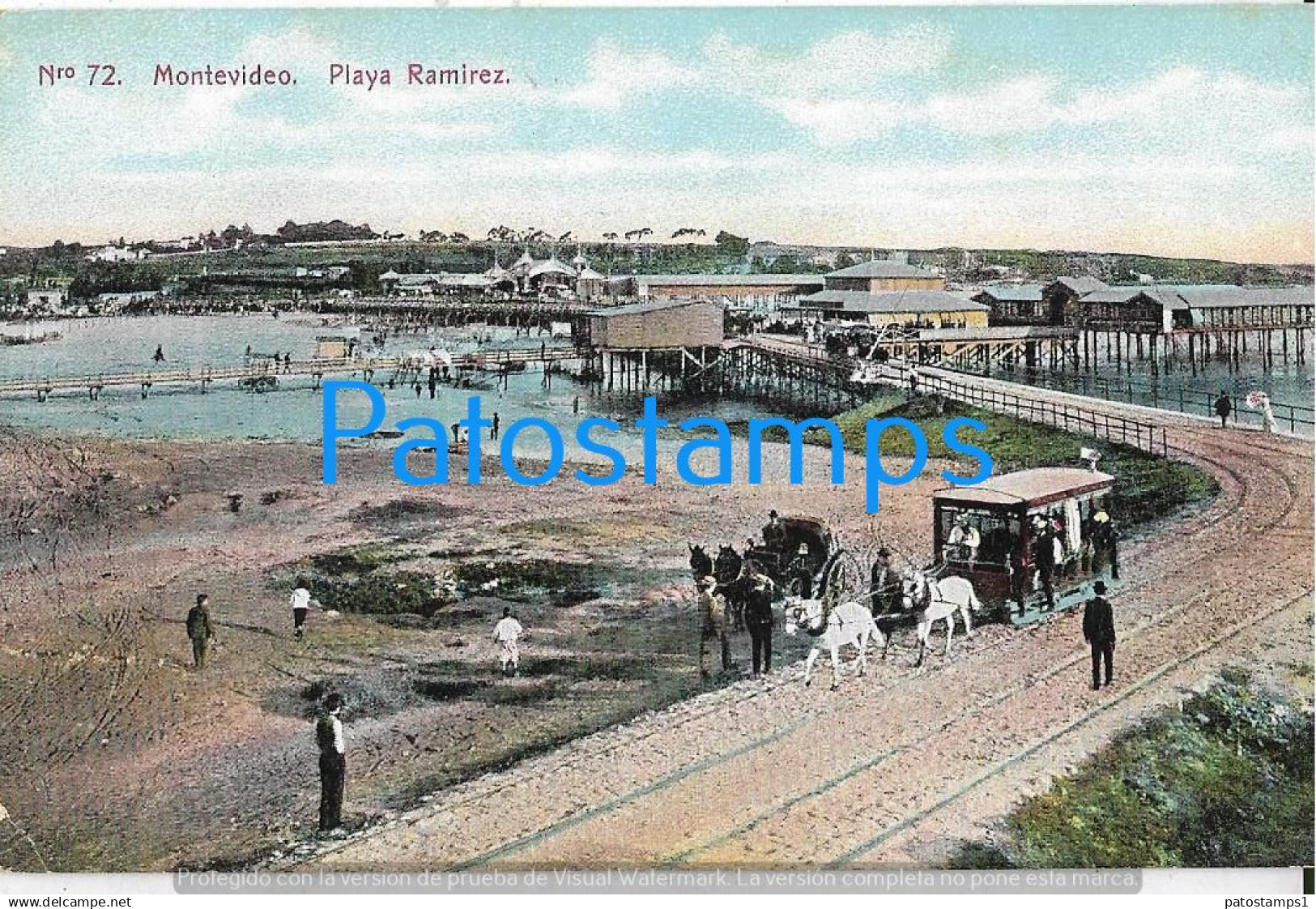 242168 URUGUAY MULTI VIEW 4 FOUR POSTAL POSTCARD - Uruguay